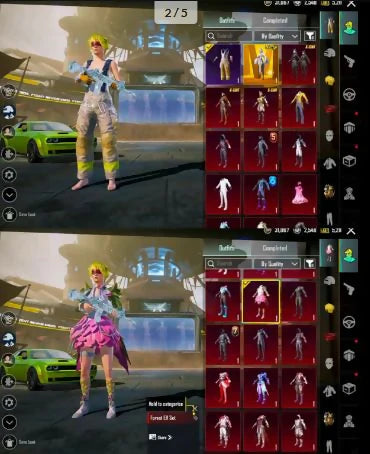 T-shirt Mission Impossible B | Ensemble Commandant et Pompier blancs ? | Pharoh 3 ? | M416 Glacier et AKM Hellfire Max | Âme d'Ump 5 | Message d'élimination x15 | Inventaire rare✨