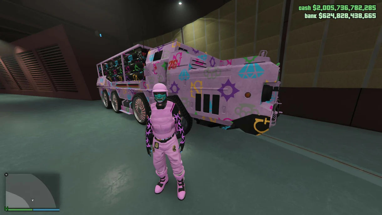 [?????] 2.6 TRILLION x20 Modded Outfits 42x Modded Cars+ 666 LVL + All Unlocks + FAST RUN+Modded Frozen KDA + Female +AlienGuns INSTANT DELIVERY