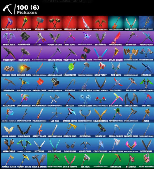 [PC/PSN/XBOX] 109 SKINS + SPARKLE SPECIALIST + TRAVIS SCOTT + THE REAPER + FLOSS + ROYALE KNIGHT + BLUE SQUIRE + ELITE AGENT + TAKE THE L