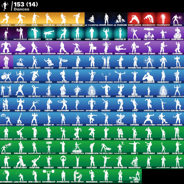 [PC/PSN/XBOX] 214 SKINS + BLACK KNIGHT + SPARKLE SPECIALIST + THE REAPER + OG STW + ROYALE KNIGHT + BLUE SQUIRE + OMEGA (STAGE 5) + FLOSS + 9775 VBUCKS