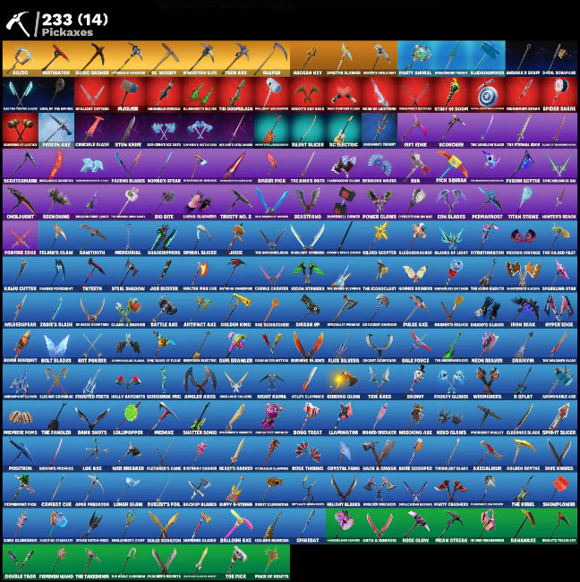 [PC/PSN/XBOX] 333 SKINS + BLACK KNIGHT + SPARKLE SPECIALIST + THE REAPER + ROYALE KNIGHT + BLUE SQUIRE + OG STW + ELITE AGENT + FLOSS + MAKO