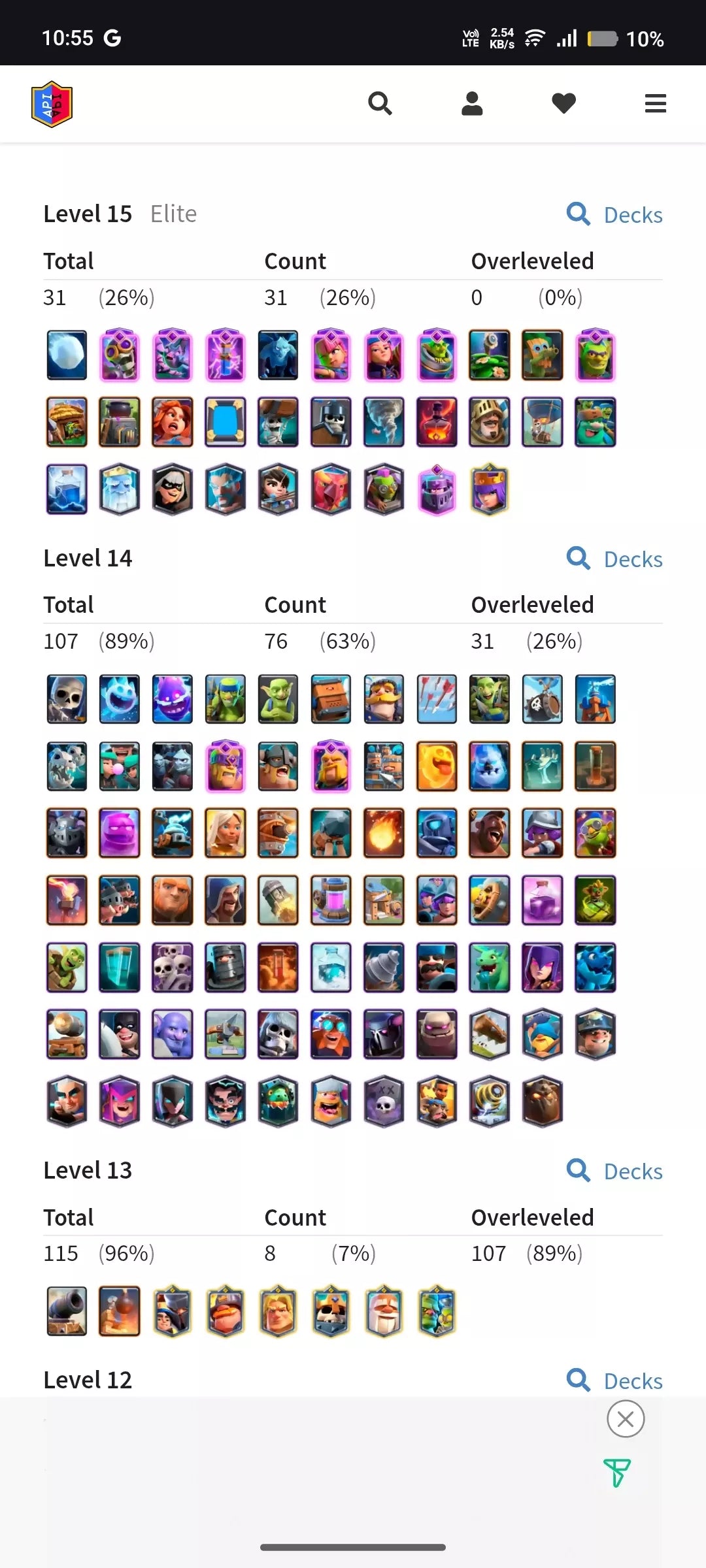 ULTIMATE COMBO ? [KT-15] ? 8700 TROPHIES ? 107 MAXED & 31 ELITE ♨️ [GOBLIN KISSING EMOTE INCLUDED] ? STACKED WITH BANNERS AND RARE EMOTES ⚜️ INSTANT DELIVERY ?