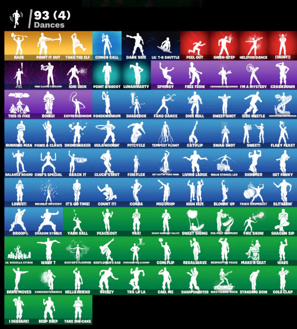 [PC/PSN/XBOX] 103 SKINS + TRAVIS SCOTT + ASTRO JACK + GOLD MIDAS + CALAMITY + TROG + SOLID SNAKE + EVIE + THE ACE