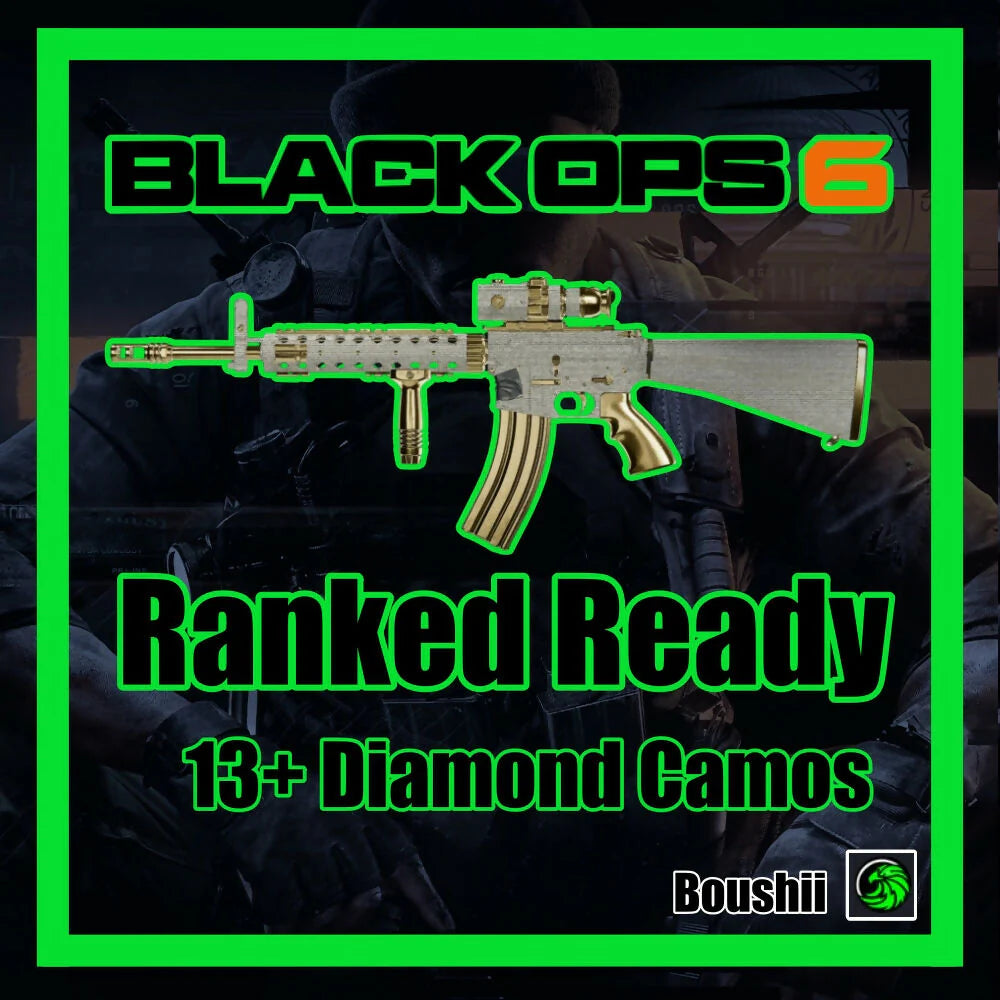 Ranked Ready❄️Level 55+ | 50 Wins Done | 13+ Diamond Camos | Handmade ( NOT BOTTED )✅ Linkable to Bnet/Steam/PS✔️Game license is NOT purchased
