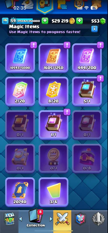 86 Max Cards ⚡ 19 Evos ⚡ 23 Elites ⚡ Kt-15 ⚡ MAX ARENA ⚡ 9 Years Badge ⚡ Level -59 ⚡