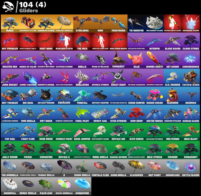 [PC/PSN/XBOX] 161 SKINS + BLACK KNIGHT + TRAVIS SCOTT + SPARKLE SPECIALIST + FLOSS + ROYALE KNIGHT + BLUE SQUIRE + ASTRO JACK + OG STW