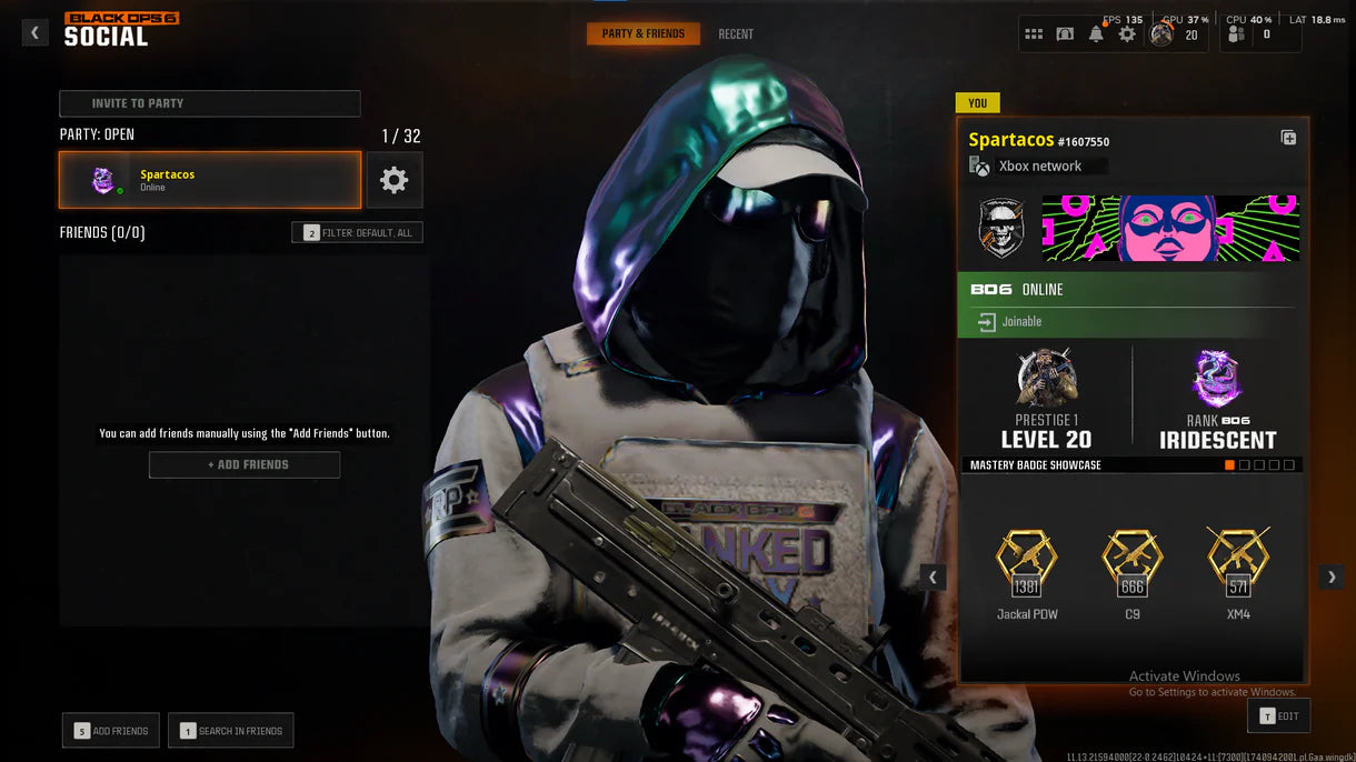 【✔ Iridescent Ranked Season 3 . 10082 SR 】⚡ Prestige 1 ✅ 18 Operators ? Full Access ? All Info is Changeable ? Linkable to STEAM / BNET / PSN / XBOX ✔ IRI SZN 3