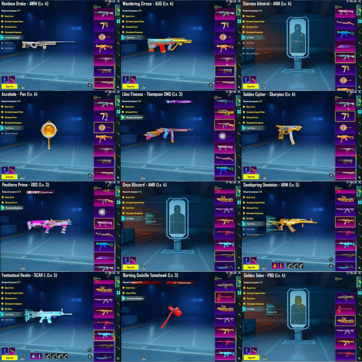 154 objets mythiques rares ? | Bouffon des arcanes 5⭐ + 3 combinaisons X✨ | 46 laboratoires d'armes [4x max] | Glacier + Fou max ? | 3 salons mythiques | Maserati MC20 rouge ? | 9 ultimes + Salut