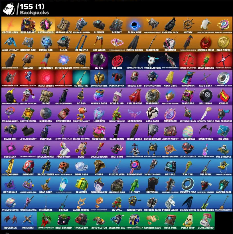 [PC/PSN/XBOX] 114 SKINS + TRAVIS SCOTT + OG STW + ASTRO JACK + JOHN WICK + GOLD MIDAS + DRIFT + CALAMITY + OMEGA