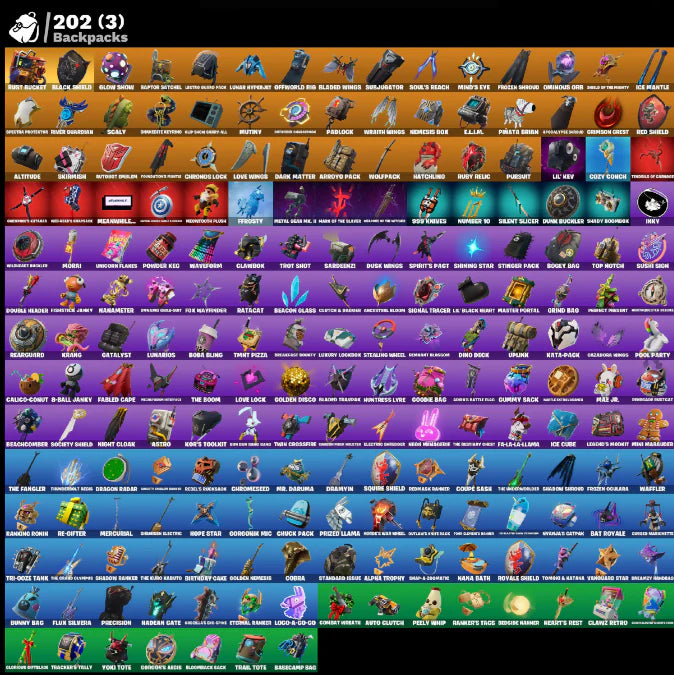 [PC/PSN/XBOX] 170 SKINS + BLACK KNIGHT + SPARKLE SPECIALIST + FLOSS + ROYALE KNIGHT + THE REAPER + OG STW + OMEGA (STAGE 5) + BLUE SQUIRE