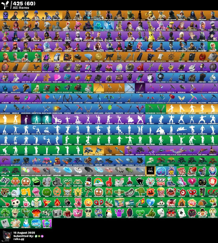 [PC/PSN/XBOX] 88 skins | Skull Trooper OG | Le Faucheur | Agent d'élite | Chef d'équipe bleu | Take The L | Attaquant bleu | Agent Rogue | Calamité Niveau 5 | 350 VB #321
