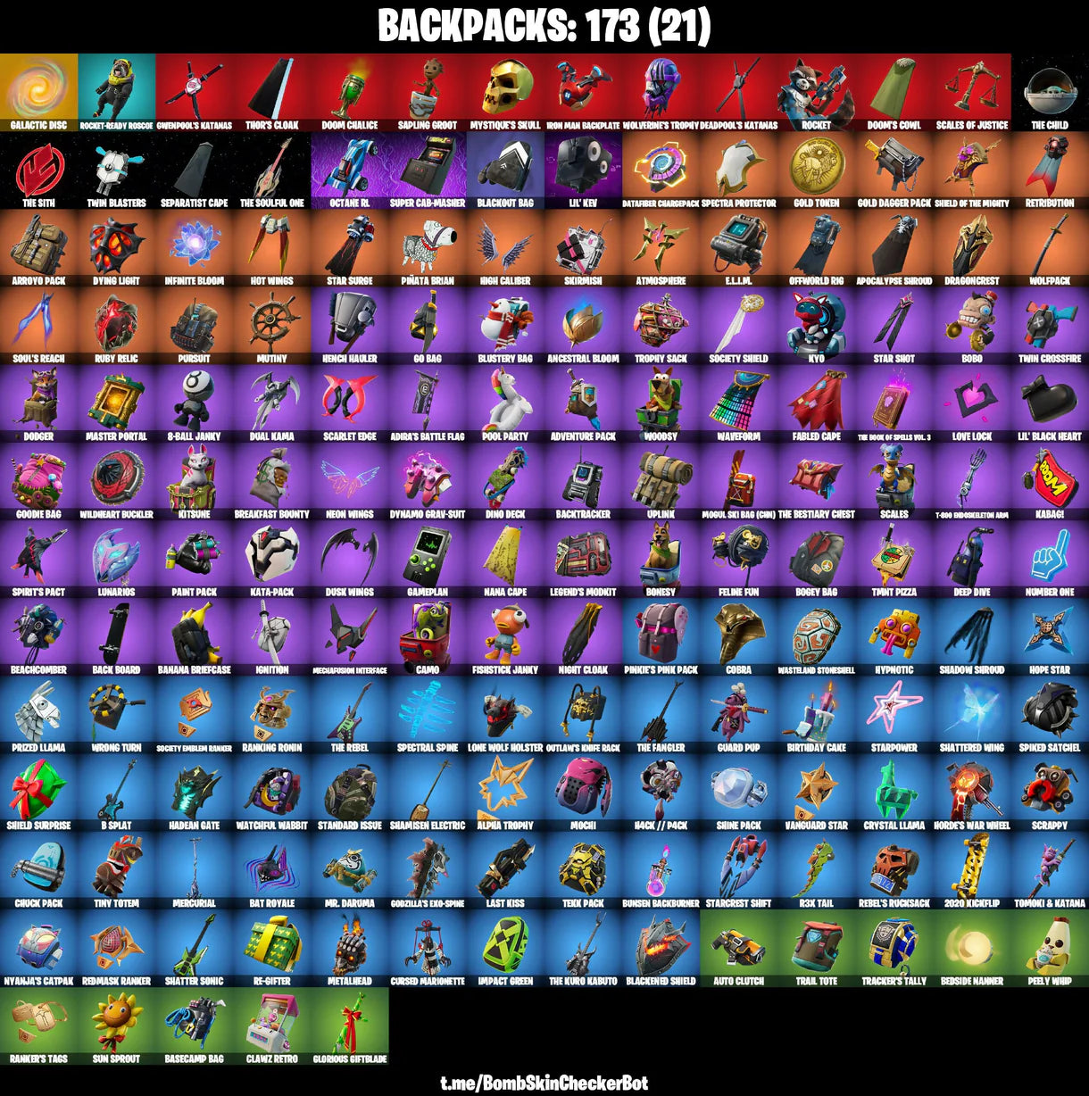 [ 112 Skins ] Full Access | Galaxy | Chun-Li | Brutus | Midas | Rose Team Leader | Warpaint G43