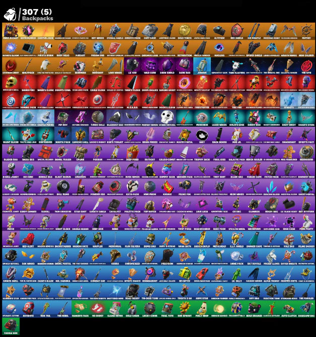 [PC/PSN/XBOX] 300 SKINS + TRAVIS SCOTT + ASTRO JACK + MERRY MINTY AXE + OG STW + MAJOR LAZER + ROGUE AGENT + FRESH + TAKE THE L