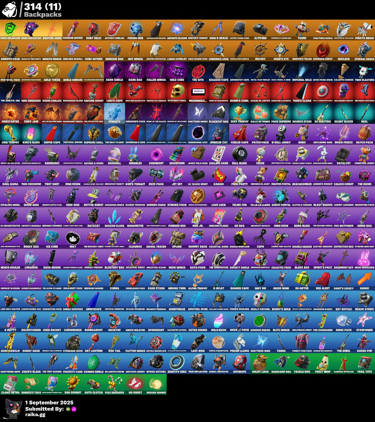 [PC/PSN/NITTENDO] 337 skins | Dark Vertex | Travis Scott | Gold Brutus | Gold Meowscles | Gold Midas | Rogue Agent | Pitch Patroller | NBA 75 Clutch | 230 VB