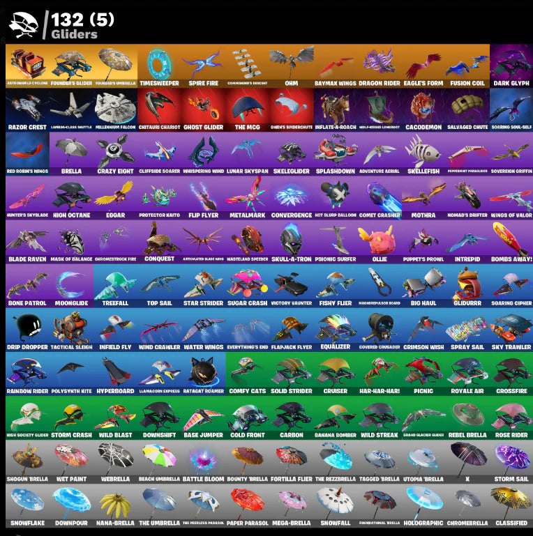 [PC/PSN/XBOX] 249 SKINS + WILDCAT + MINTY AXE + THE REAPER + ELITE AGENT + GOLD MIDAS + OG STW + MAJOR LAZER