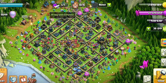 [ Discounts ] ⚡36k Gems➤TH17 100% Maxed➤Heros:All Maxed➤Good Collection of Epic➤Rename:500➤Blacksmith Max➤Safe and INSTANT DELIVERY#A